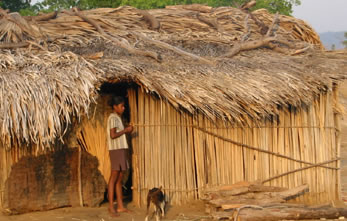 Casa das aldeias perto de Dili