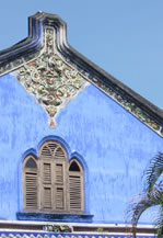 Detalhe de uma casa em Penang