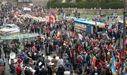 Um milhão de pessoas na maior manifestação da Europa