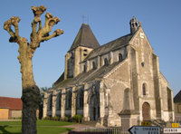 Igreja na Normandia